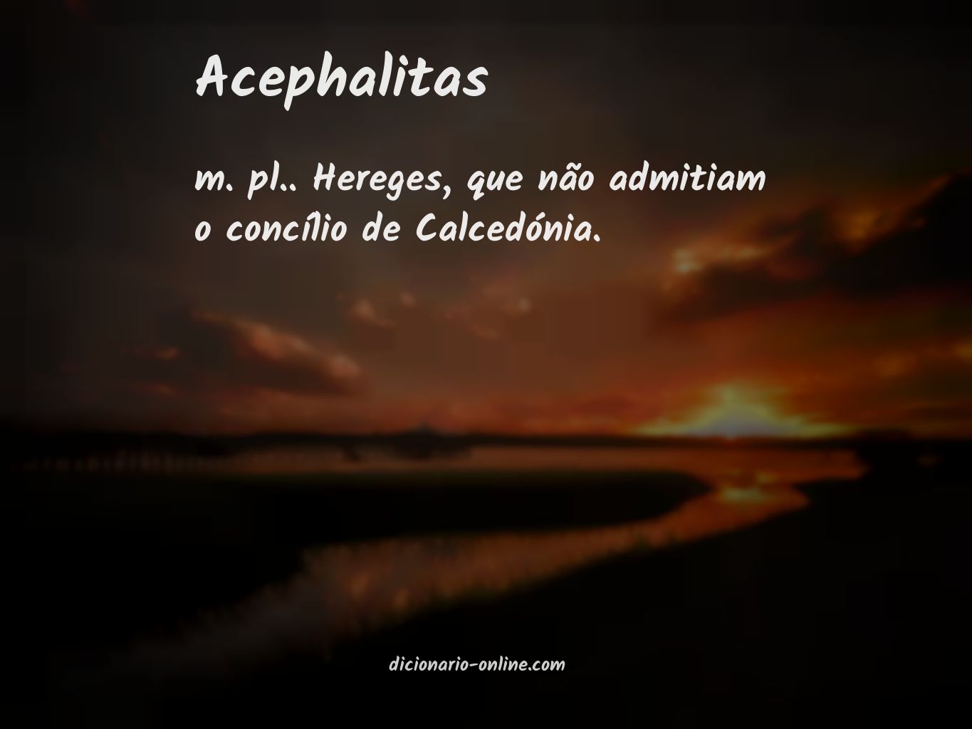 Significado de acephalitas