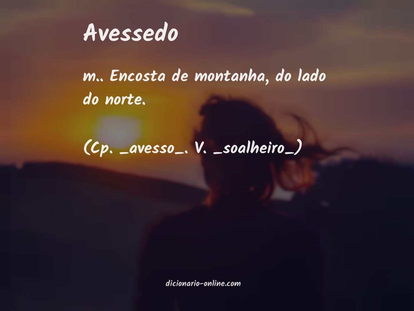 Significado de avessedo