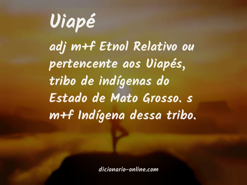 Significado de uiapé