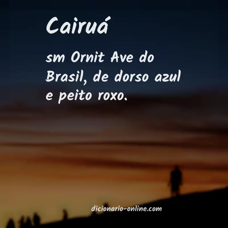 Significado de cairuá