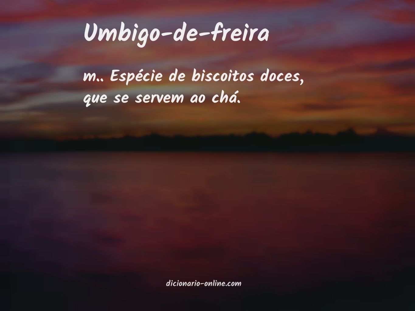 Significado de umbigo-de-freira