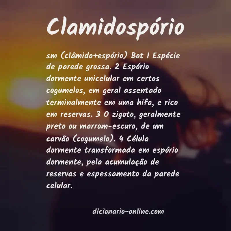 Significado de clamidospório