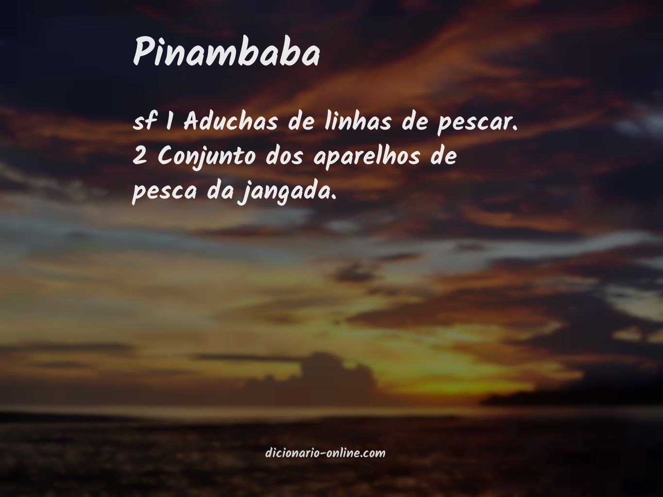 Significado de pinambaba