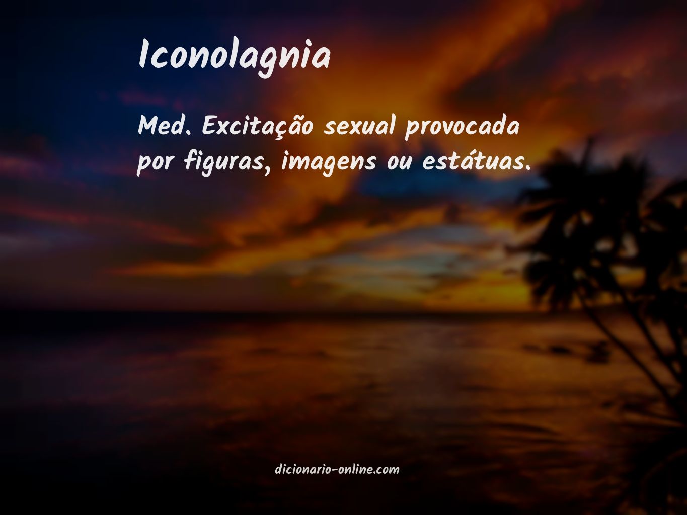 Significado de iconolagnia