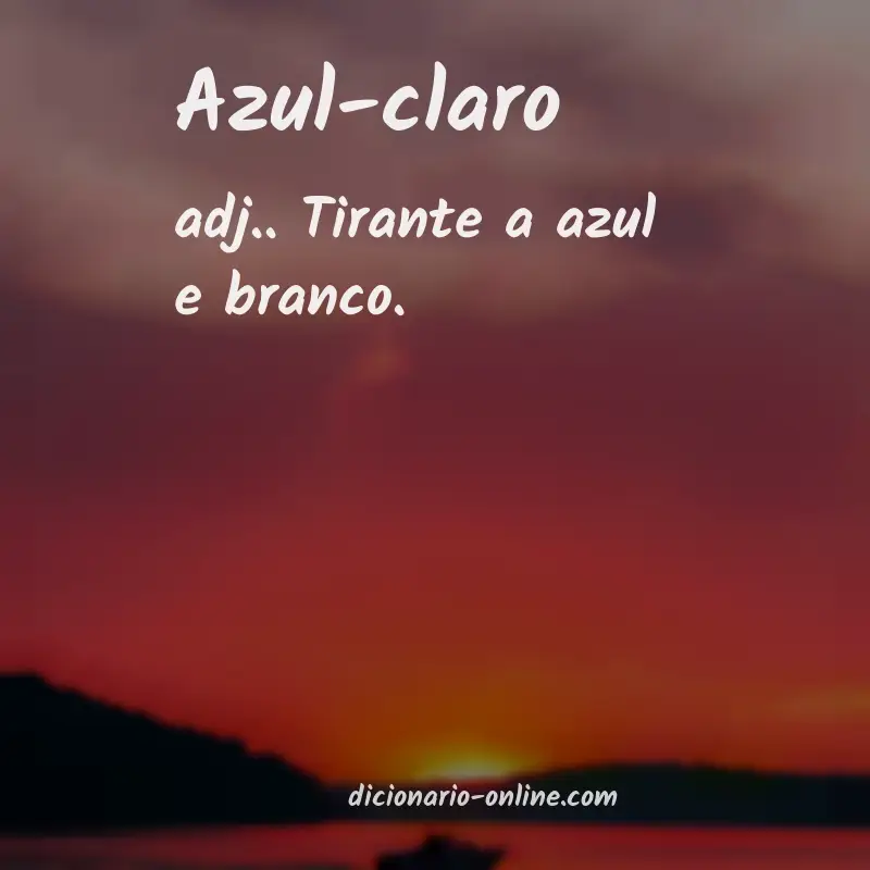 Significado de azul-claro