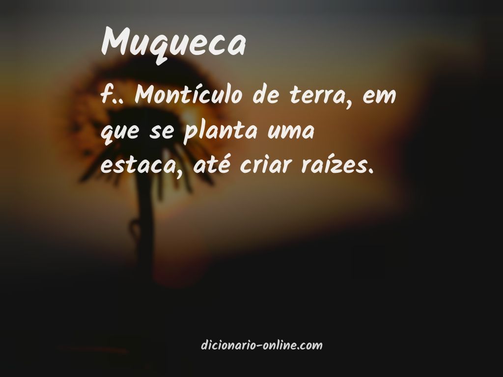 Significado de muqueca