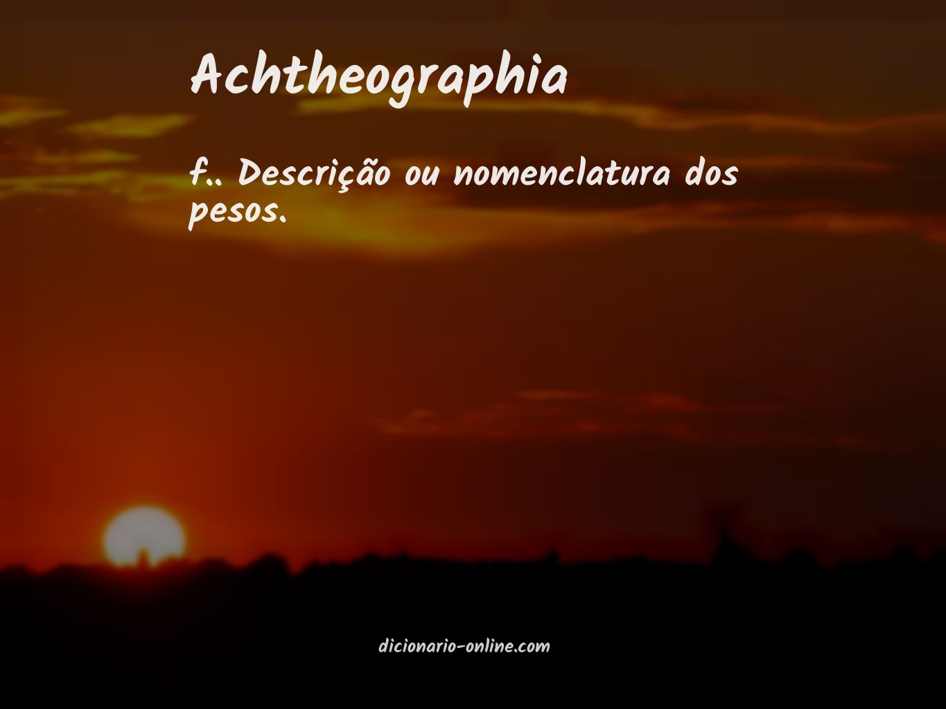 Significado de achtheographia