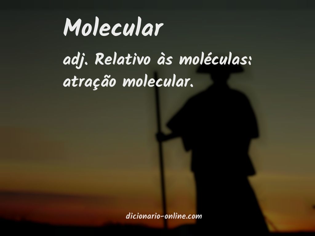 Significado de molecular