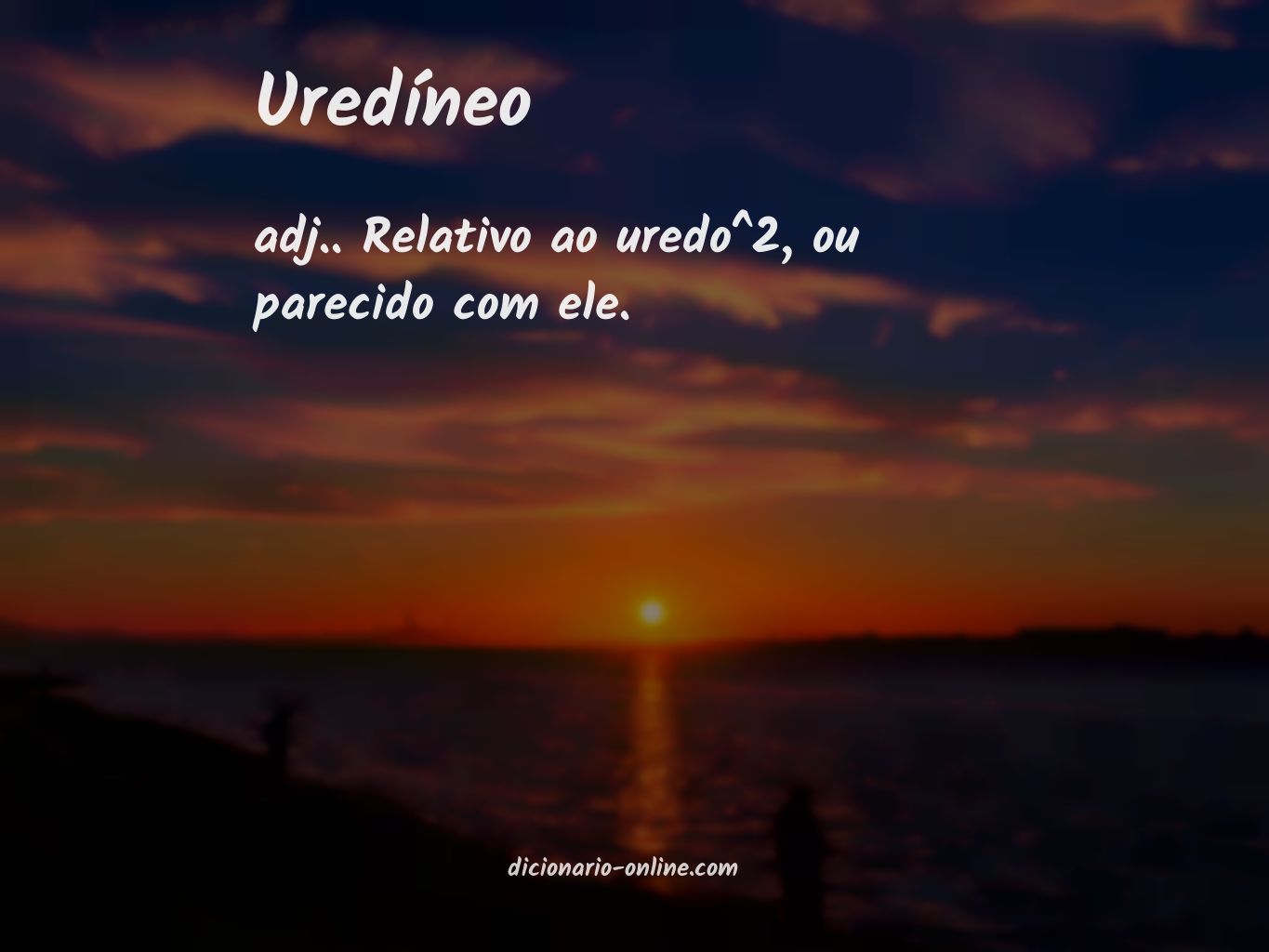 Significado de uredíneo