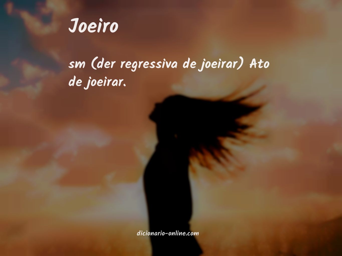 Significado de joeiro