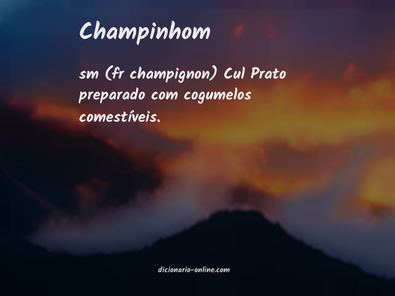 Significado de champinhom