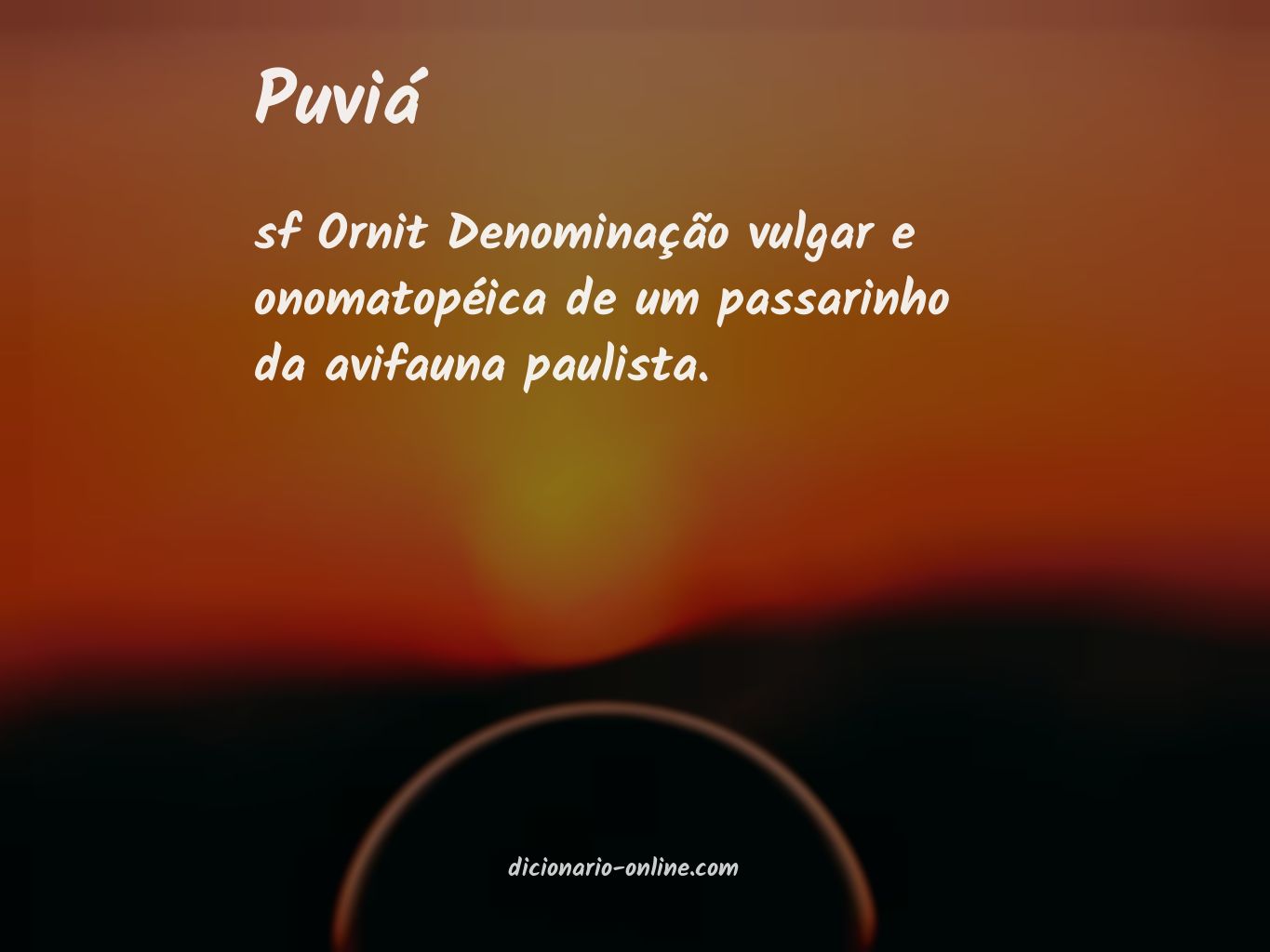 Significado de puviá