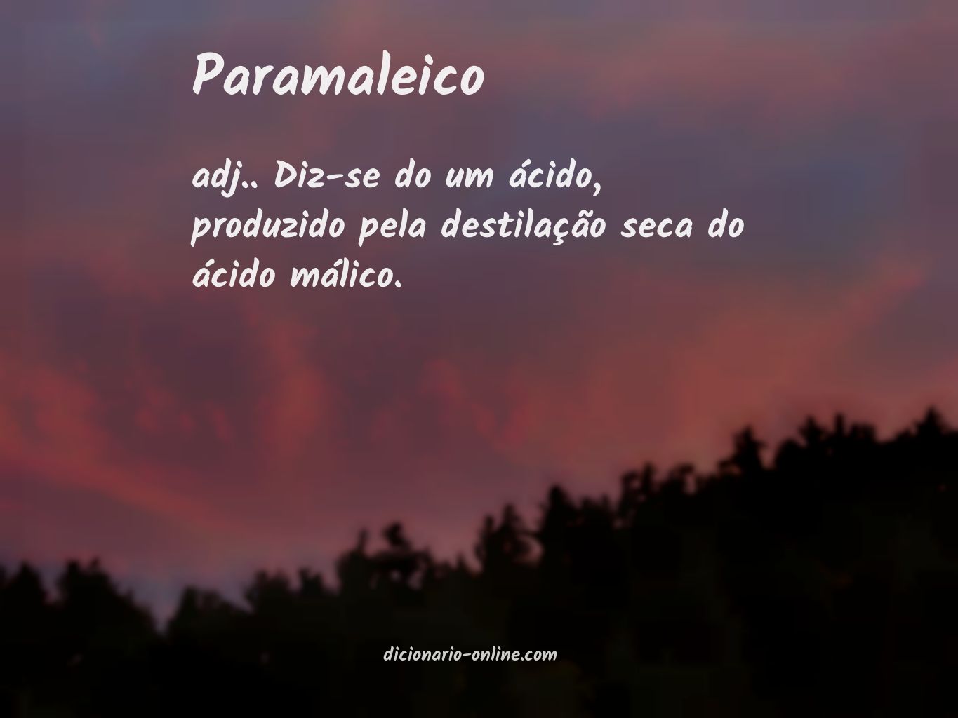 Significado de paramaleico