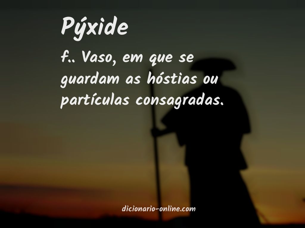 Significado de pýxide