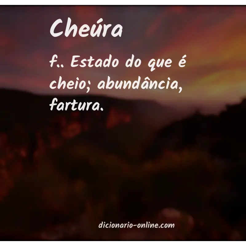 Significado de cheúra