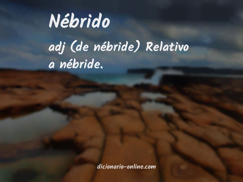 Significado de nébrido