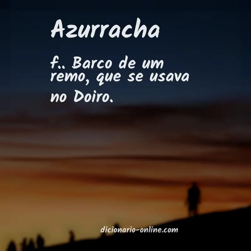 Significado de azurracha