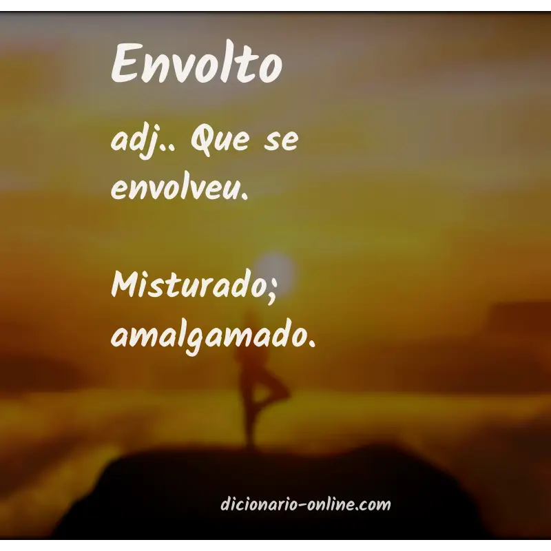 Significado de envolto