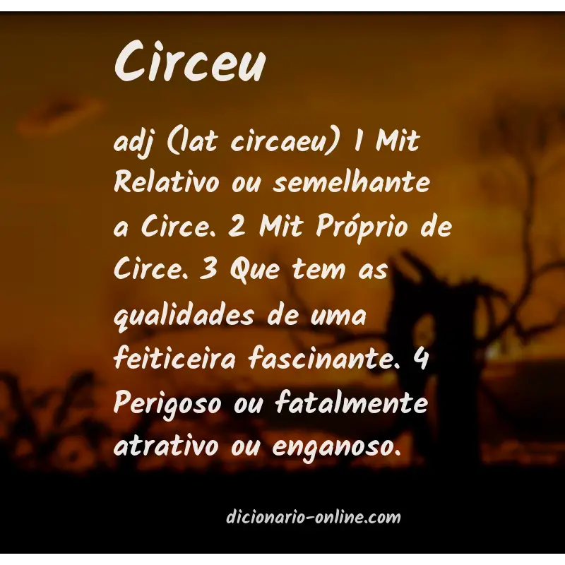 Significado de circeu