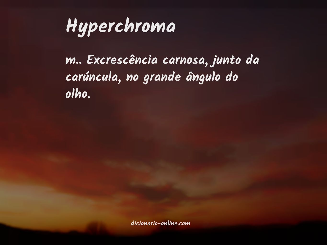 Significado de hyperchroma