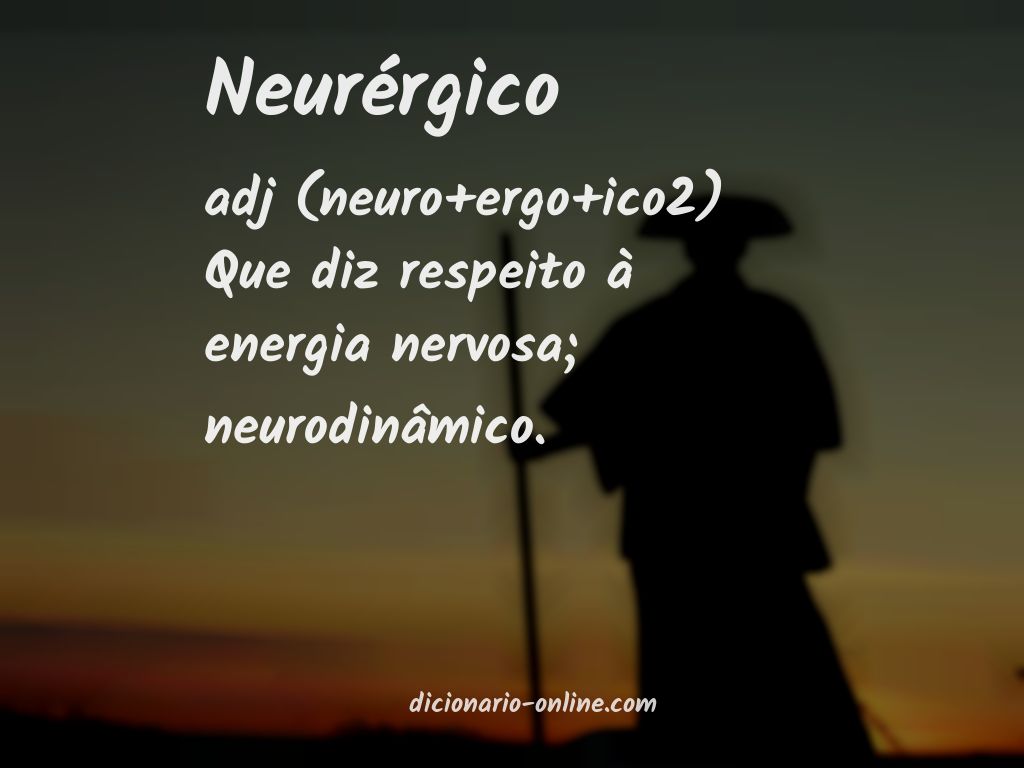 Significado de neurérgico