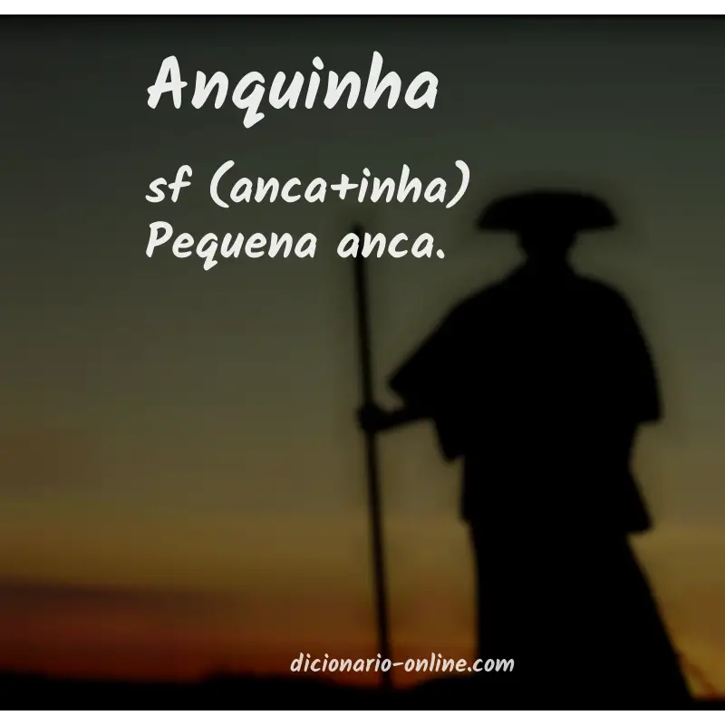 Significado de anquinha