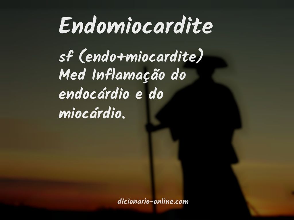 Significado de endomiocardite