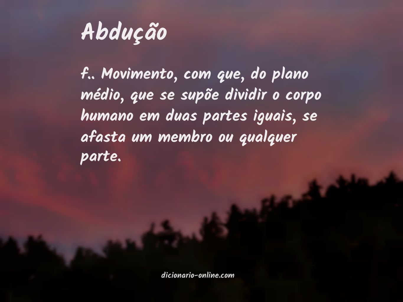 Significado de abdução