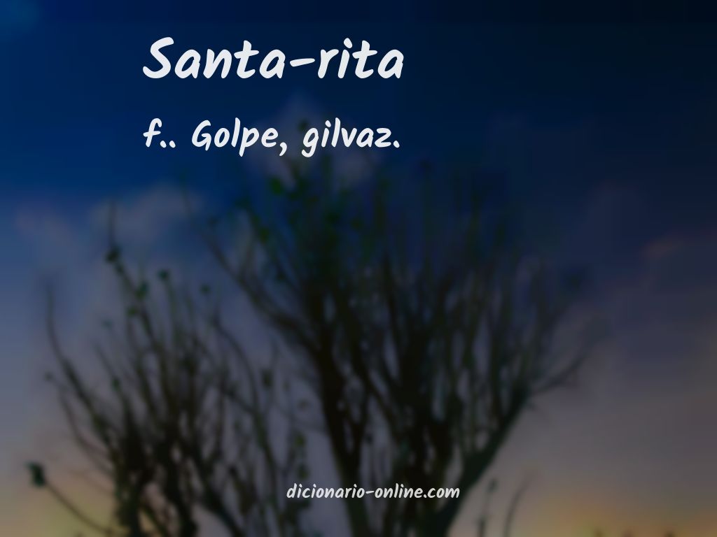 Significado de santa-rita