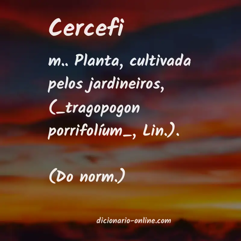 Significado de cercefi