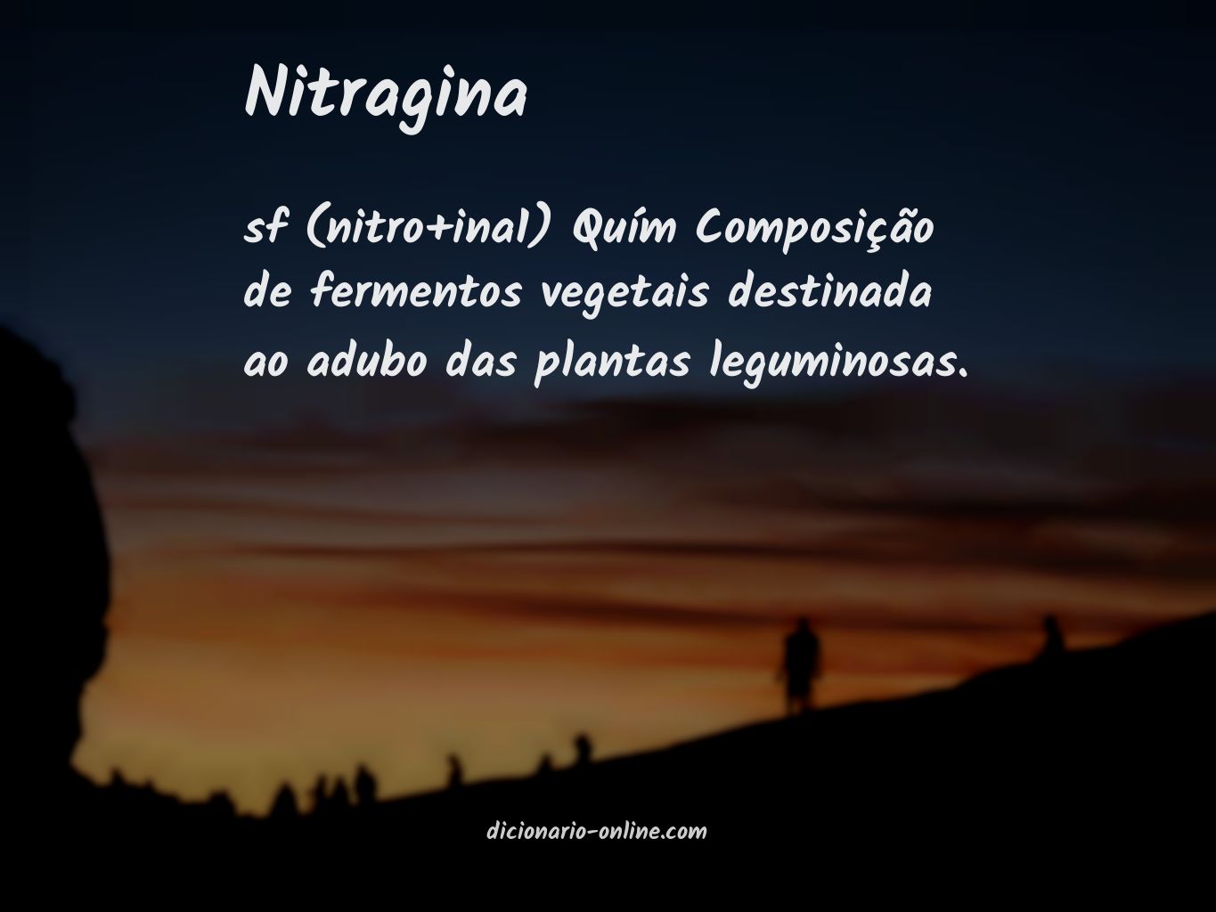 Significado de nitragina