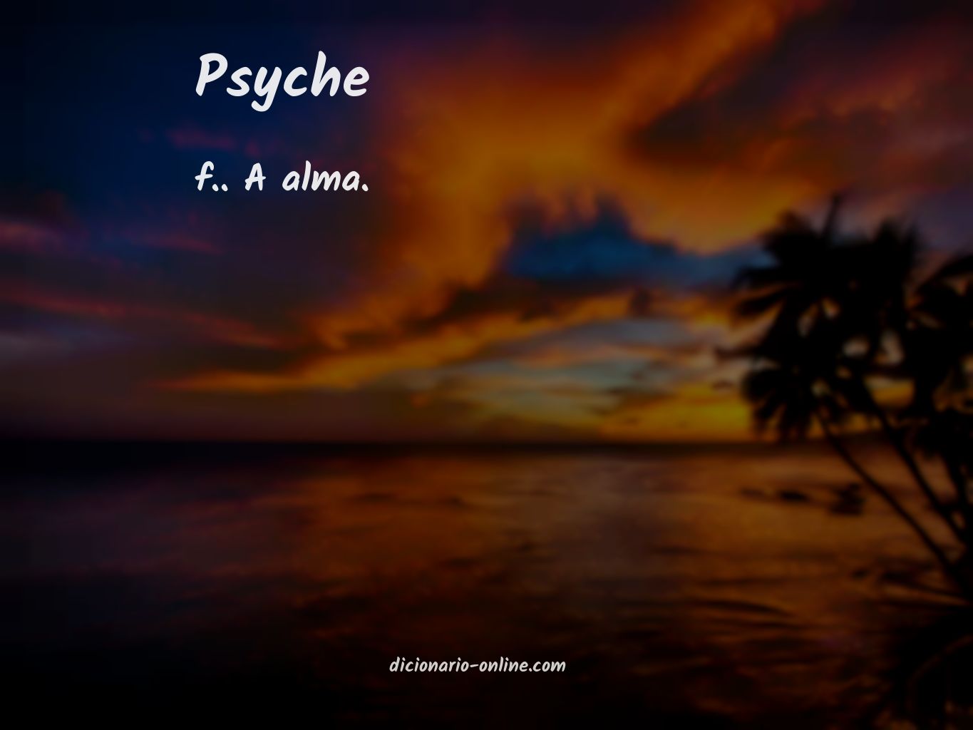 Significado de psyche