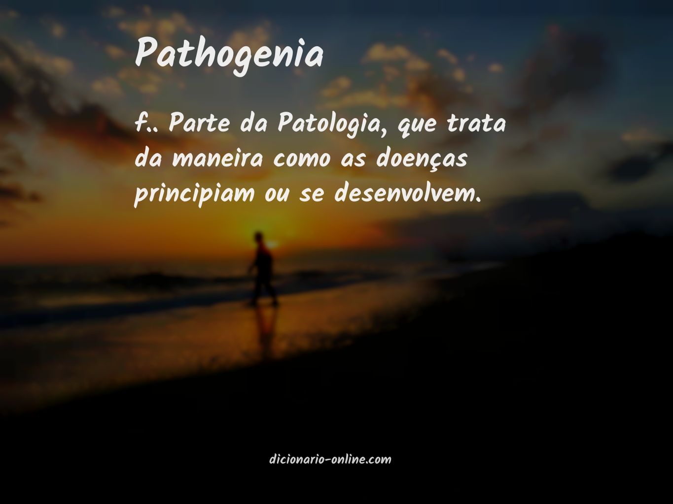 Significado de pathogenia