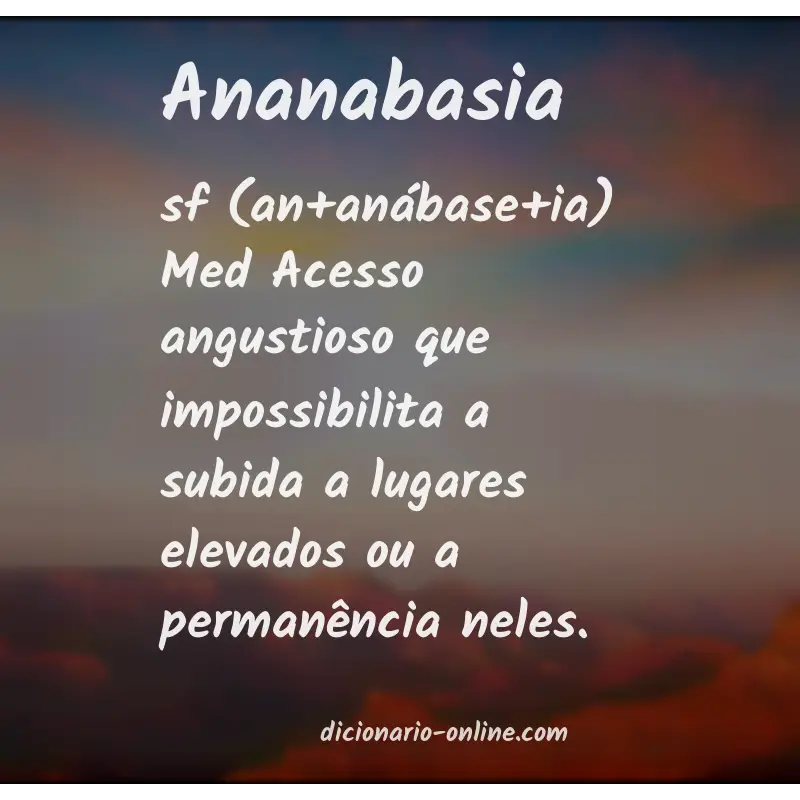 Significado de ananabasia