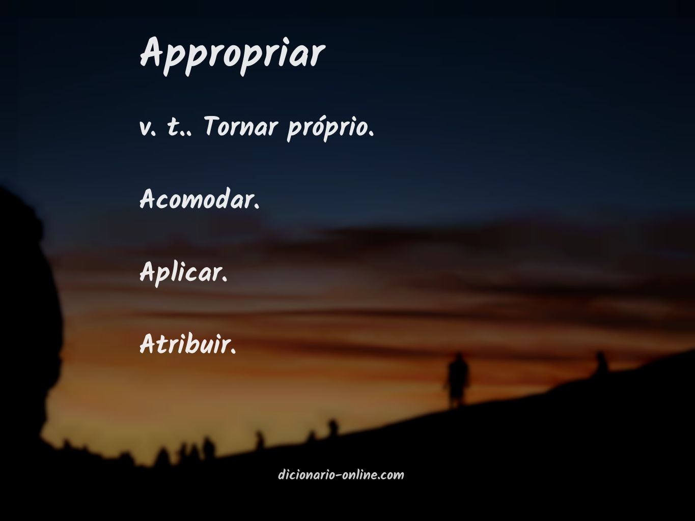 Significado de appropriar