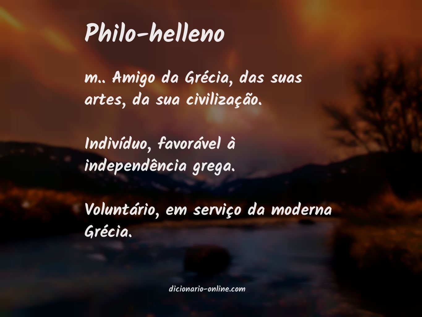 Significado de philo-helleno