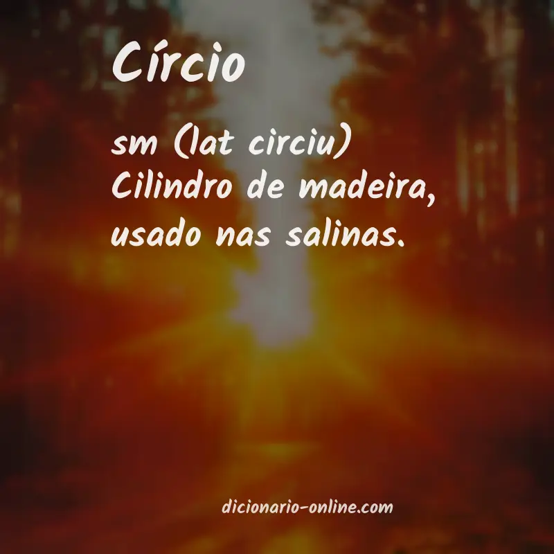 Significado de círcio