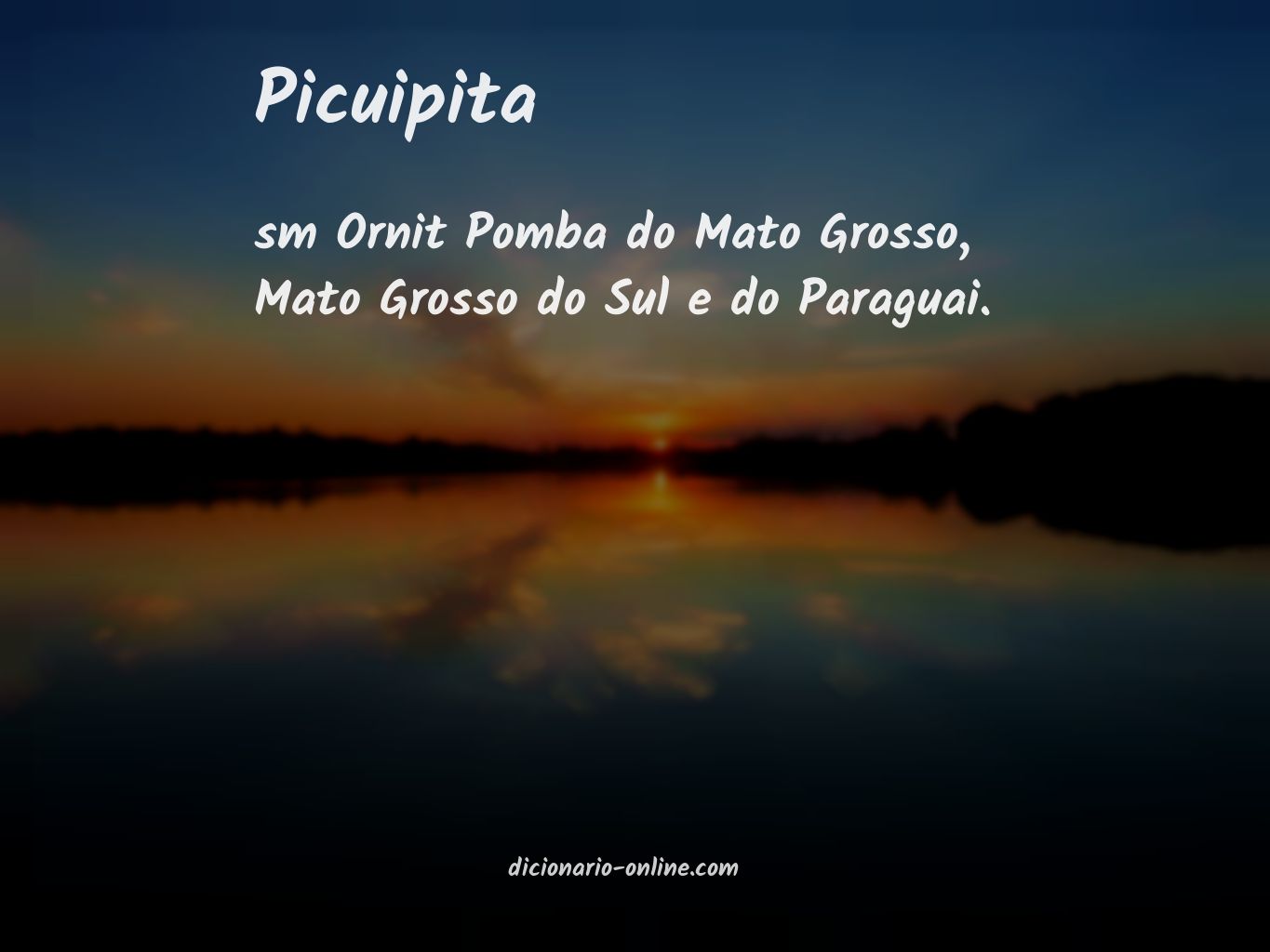 Significado de picuipita