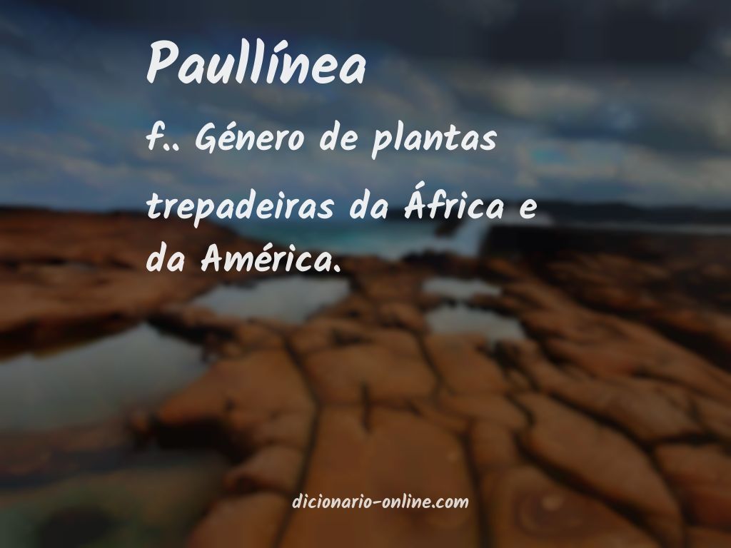 Significado de paullínea