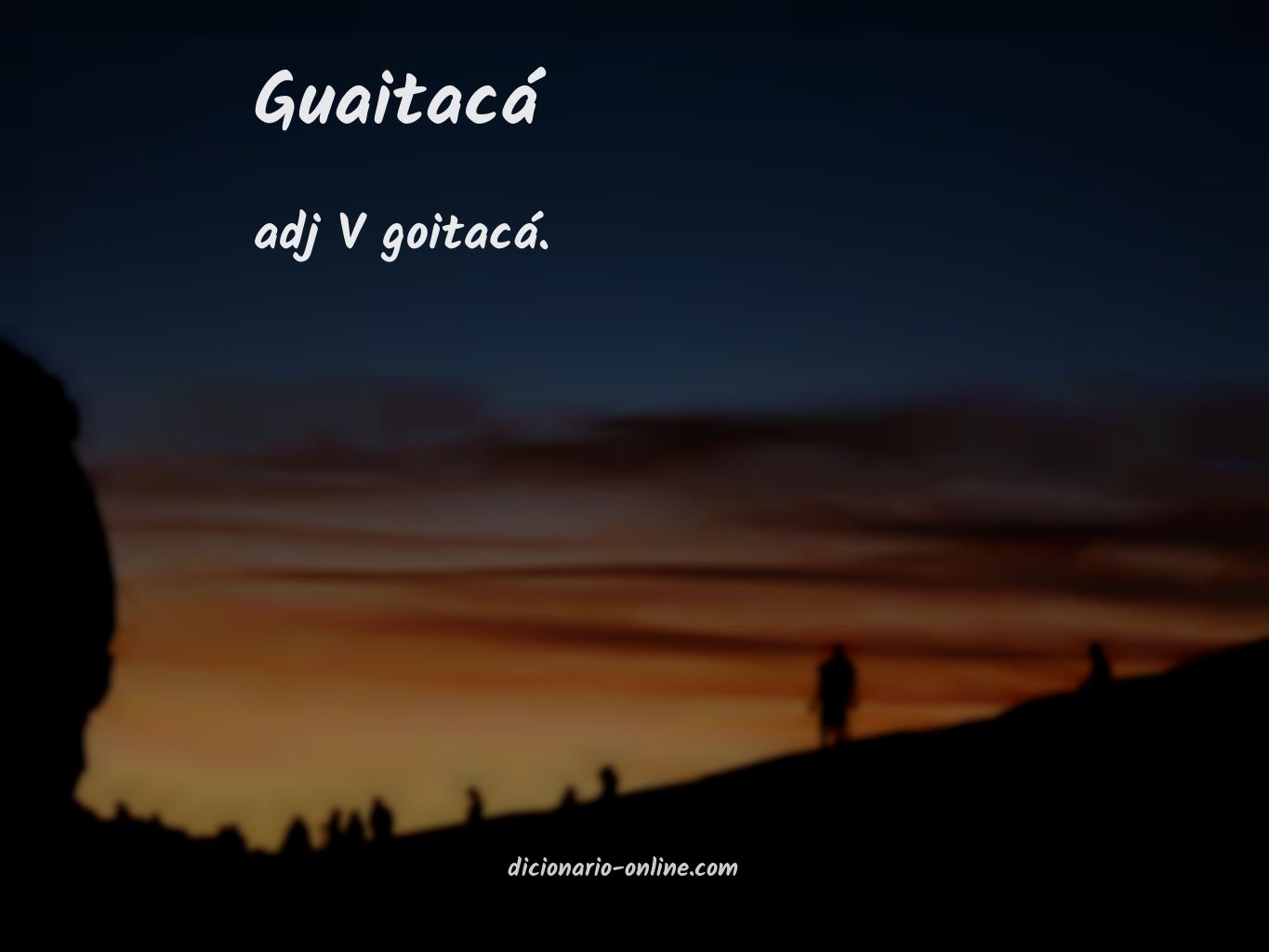 Significado de guaitacá