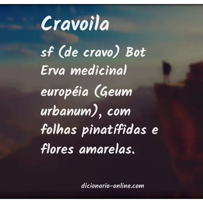 Significado de cravoila