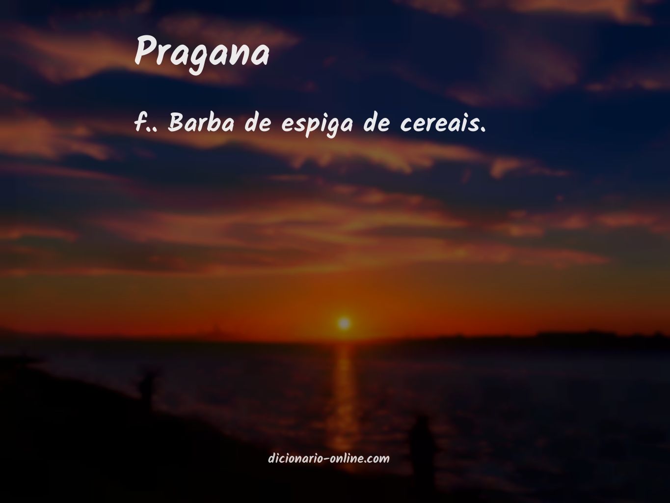 Significado de pragana