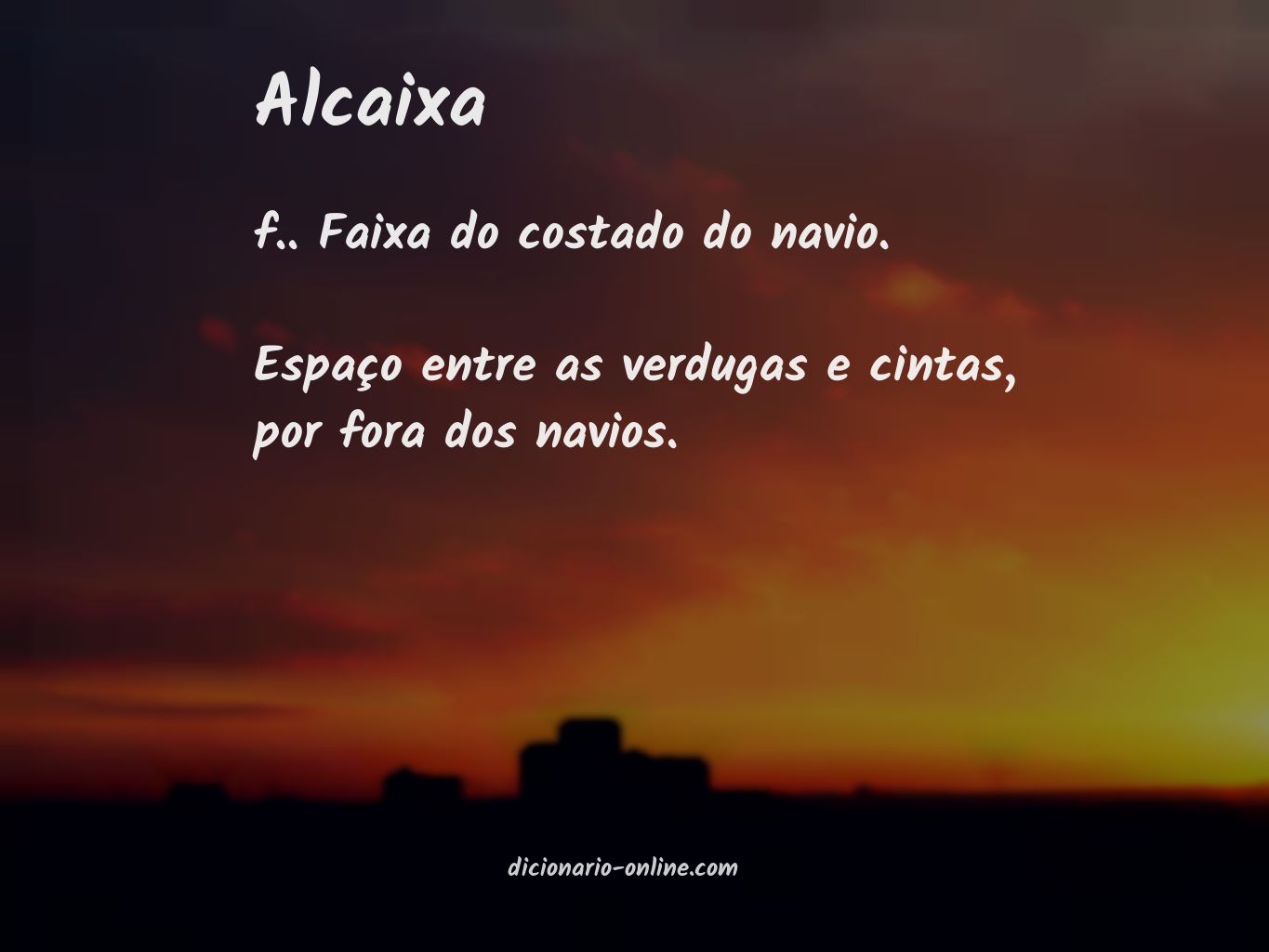 Significado de alcaixa