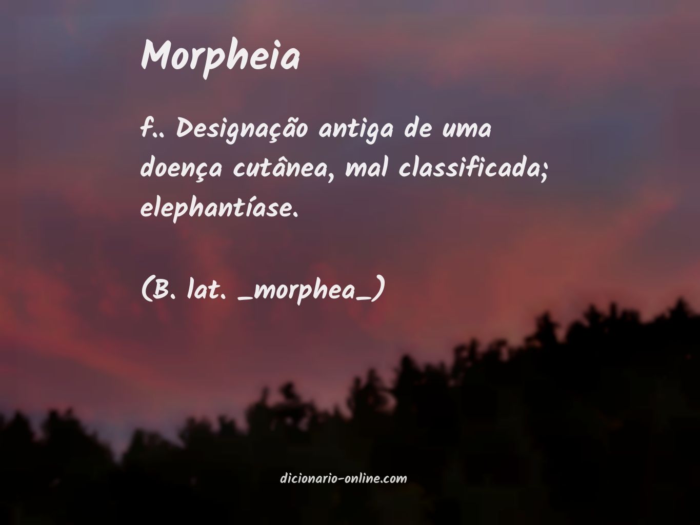 Significado de morpheia