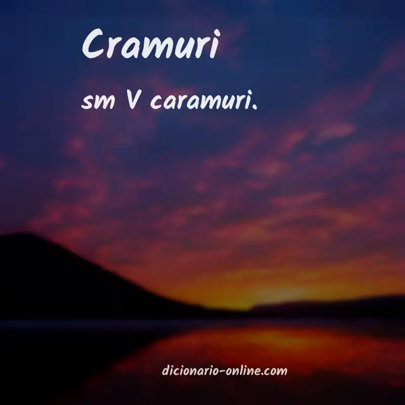 Significado de cramuri