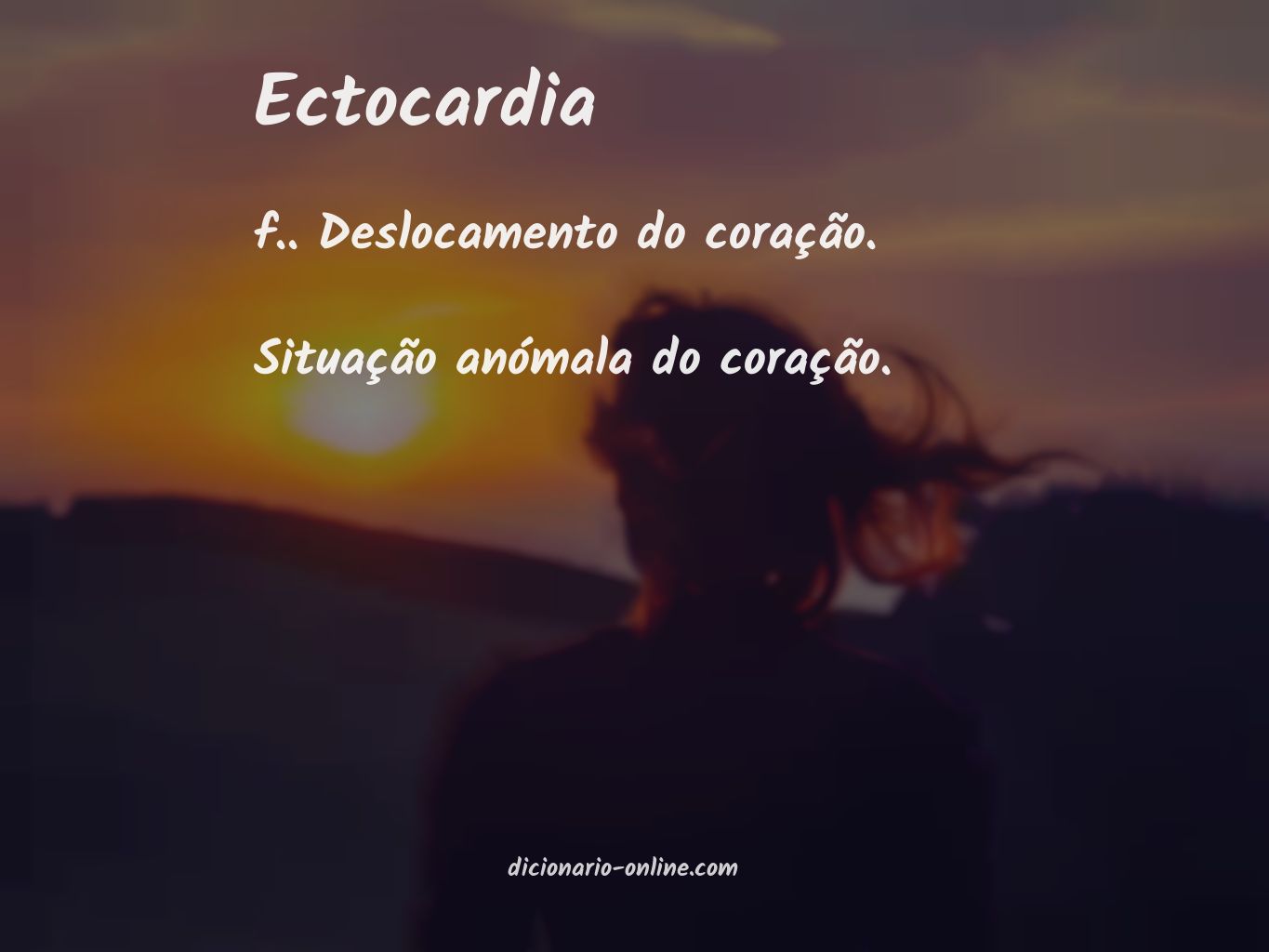 Significado de ectocardia