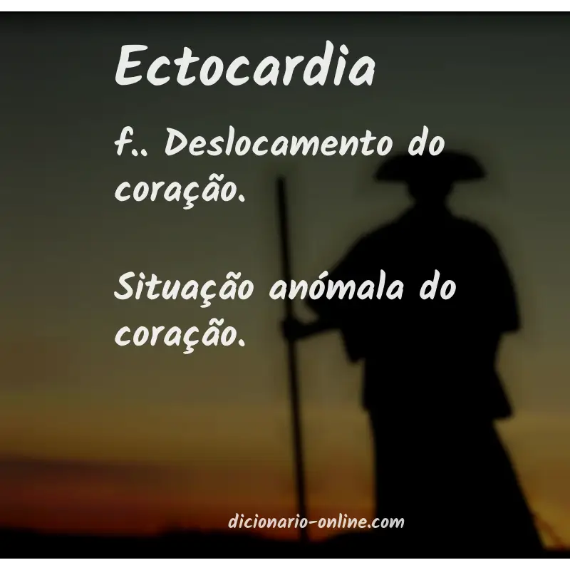 Significado de ectocardia