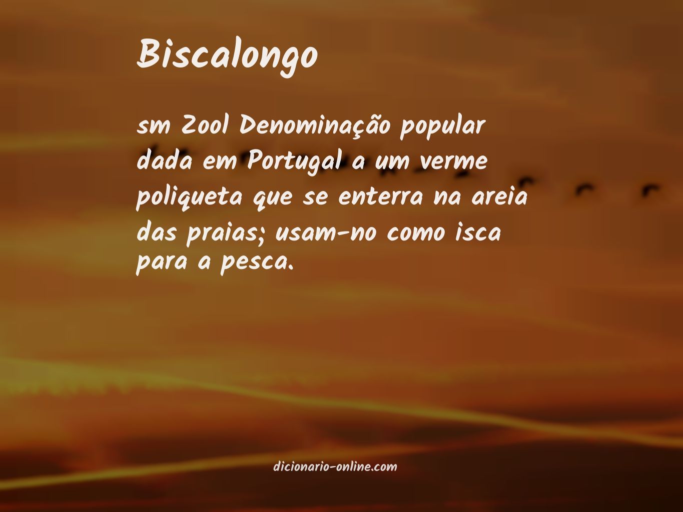 Significado de biscalongo