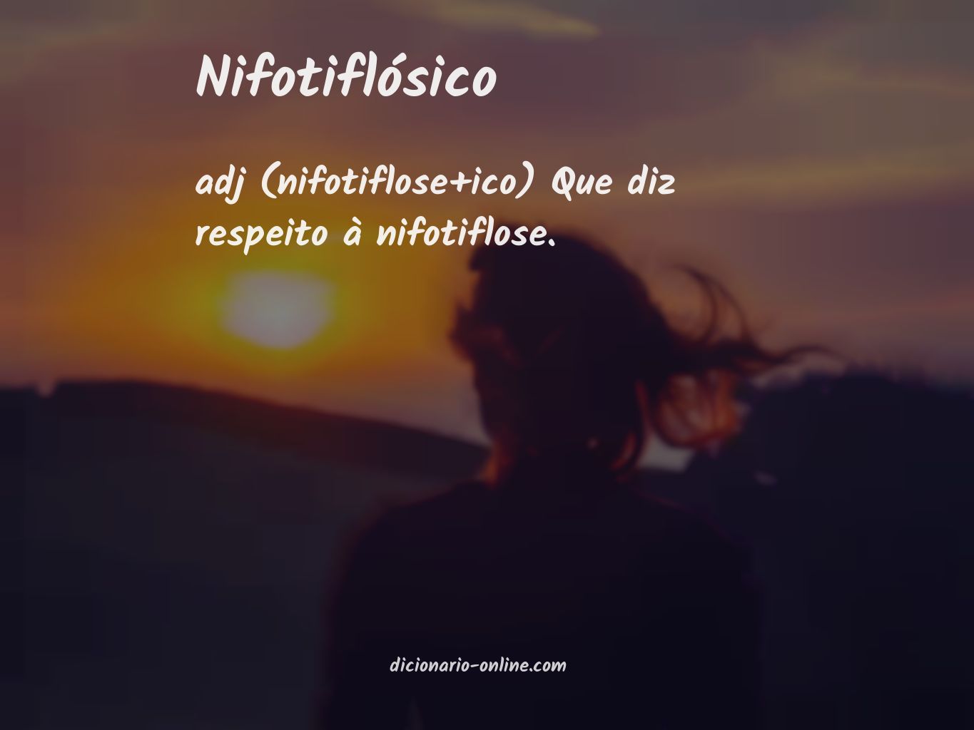 Significado de nifotiflósico