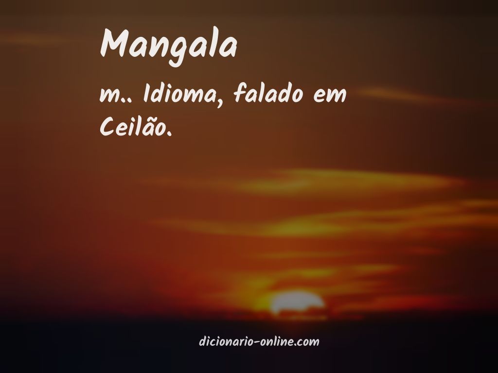 Significado de mangala